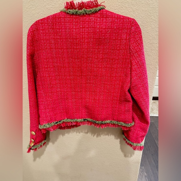 Pink and Green Pink Blazer - Picture 6 of 12